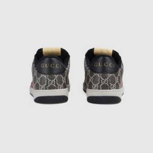 Giay Gucci Screener Sneaker 'Black Grey' 763525-FACMI-8444