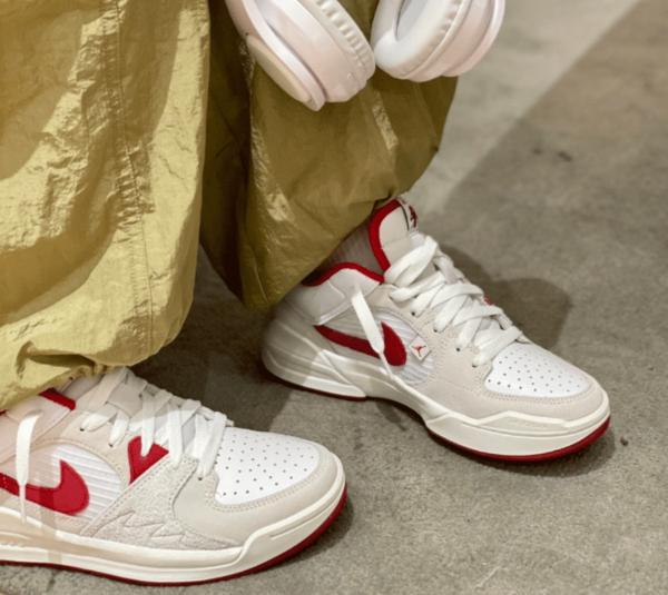 Giay Nike Air Jordan Stadium 90 GS 'White Varsity Red' DX4399-106