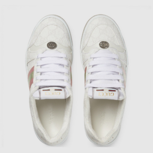 Giay Gucci Screener Sneaker 'White' 771134-96GE0-9058