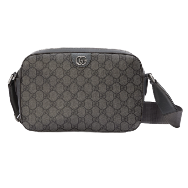 Tui Gucci Ophidia Medium Messenger Bag 'Grey Black' 767190-UULHK-1244