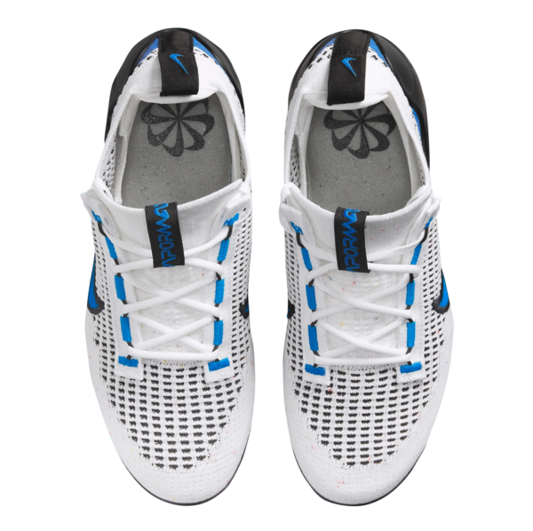 Giay Nike Air VaporMax 2021 Flyknit GS 'White Photo Blue' DB1550-101