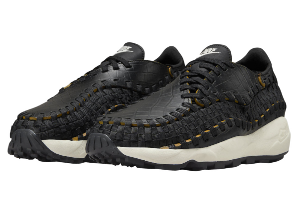 Giay Nike Air Footscape Woven Premium 'Black' FQ8129-010