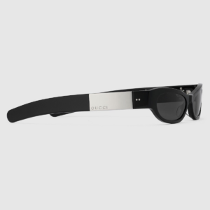 Kinh Gucci Cat Eye Frame Sunglasses 'Shiny Black' 769798-J0740-1012