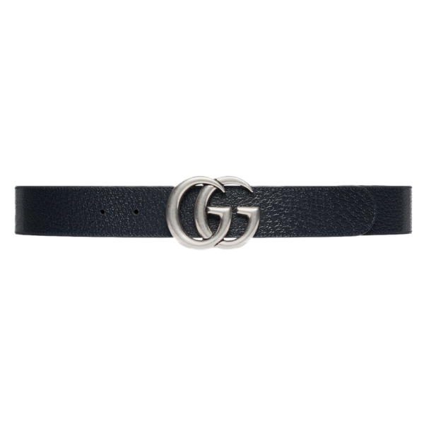 That Lung Gucci GG Marmont Reversible Belt 'Dark Blue' 627055-FACJT-8441