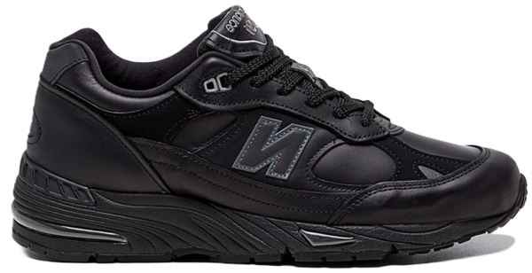 Giay New Balance 991 MiUK Leather 'Black Grey' M991TK