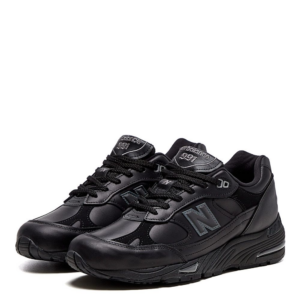 Giay New Balance 991 MiUK Leather 'Black Grey' M991TK