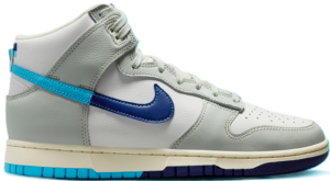 Giay Nike Dunk High SE GS 'Split Grey Blue' FN7995-100