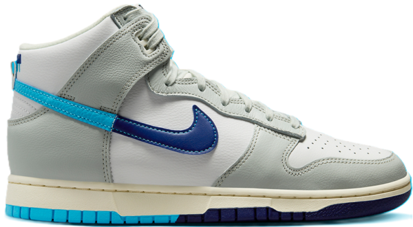 Giay Nike Dunk High SE GS 'Split Grey Blue' FN7995-100