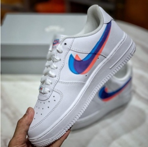 Giay Air Force 1 LV8 KSA GS '3D Glasses' BV2551-100