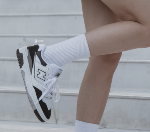 Giay New Balance 550 'White Black' GSB550CA