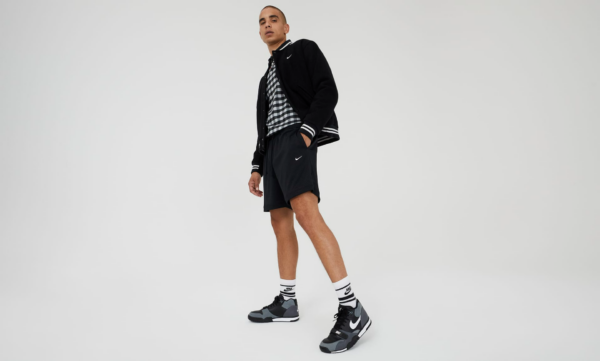 Giay Nike Air Trainer 1 'Black Grey' FD0808-001