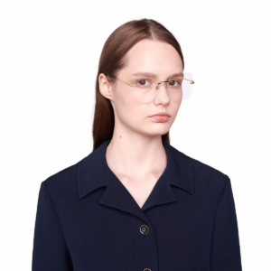 Kinh Gucci Eyeglasses 'Gold' GG0683O-001