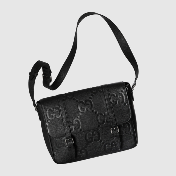 Tui Gucci Jumbo GG Medium Messenger Bag 'Black' 760234-AABY0-1000