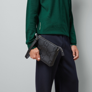 Tui Gucci Jumbo GG Small Messenger Bag 'Black' 761747-AABY7-1000