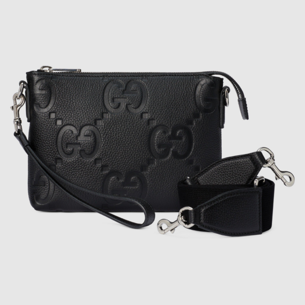 Tui Gucci Jumbo GG Small Messenger Bag 'Black' 761747-AABY7-1000