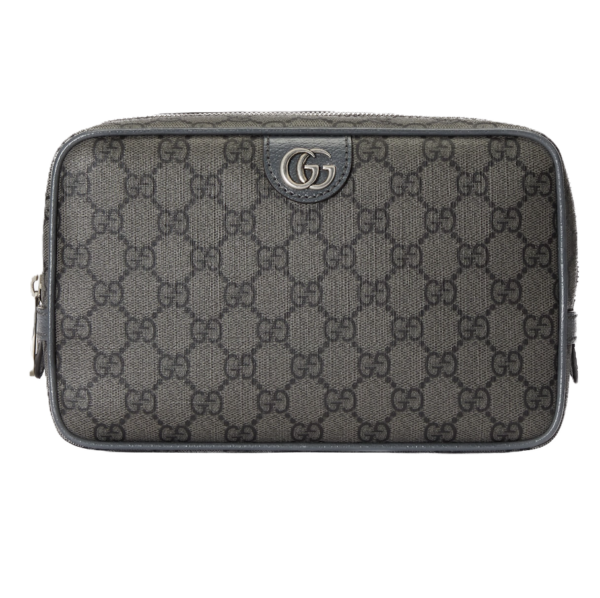 Tui Gucci Ophidia GG Toiletry Case 'Grey Black' 760019-UULBN-1244