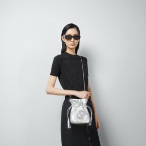 Tui Gucci Blondie Mini Bucket Bag 'Silver' 760313-AACT3-8106