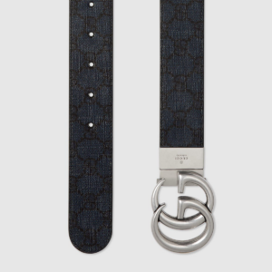 That Lung Gucci GG Marmont Reversible Belt 'Dark Blue' 627055-FACJT-8441