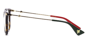 Kinh Gucci Eyeglasses 'Havana Gold' GG0110O-002