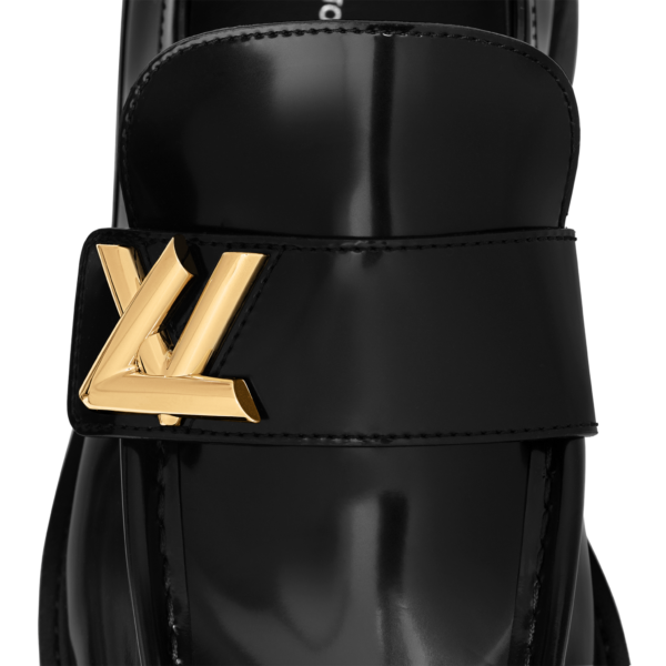 Giay Louis Vuitton Academy Flat Loafer 'Black' 1ABPBT