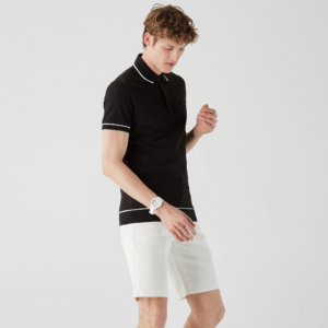 Ao Lacoste Polo Regular Fit 'Black' PH4275-11-031