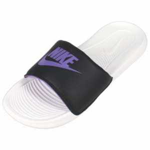Dep Nike Victori One Slides 'White Purple' CN9675-013