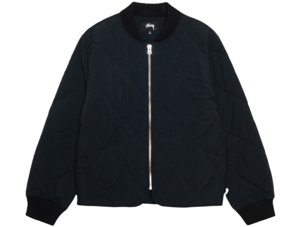 Ao Stussy 8 Ball Quilted Liner Jacket 'Black'