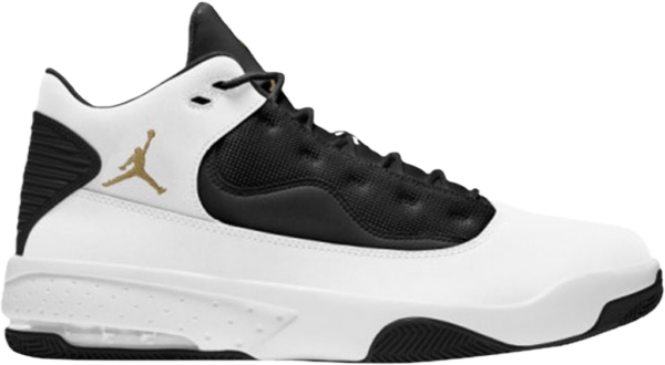 Giay Nike Air Jordan Max Aura 2 'White Black Gold' CK6636-107