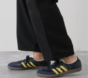 Giay Adidas Wales Bonner x Samba 'Collegiate Navy Yellow' IG6435