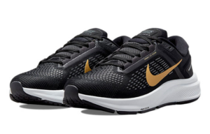 Giay Nike Air Zoom Structure 24 'Black Metallic Gold' DA8570-003