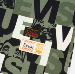 Ao Evisu Color Blocking Godhead Logo Print 'Mutil Color'