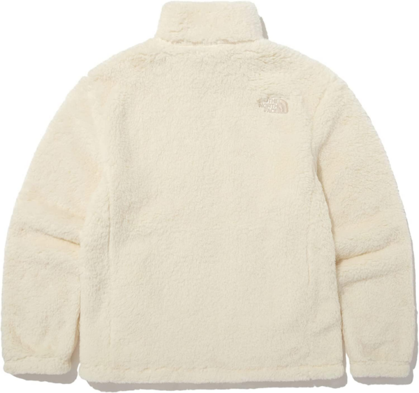 Ao The North Face Comfy Flex Zip Up Fleece Jacket 'Cream' NJ4FN55L