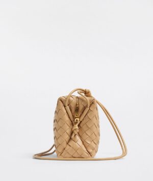 Tui Bottega Veneta Small Loop 'Travertine' 680255V1G112916