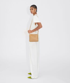 Tui Bottega Veneta Small Loop 'Travertine' 680255V1G112916