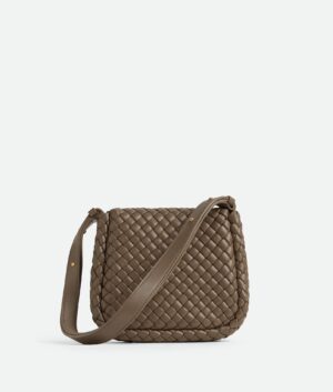 Tui Bottega Veneta Mini Cobble 'Taupe Grey' 762711V01D12560