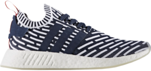 Giay Adidas NMD R2 'Black White' BB2951