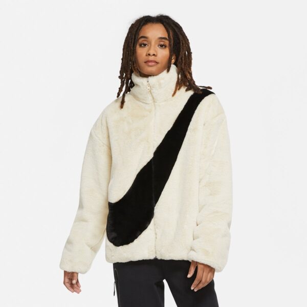 Ao Nike NSW Sportswear Faux Fur Jacket 'White' DM1759-238