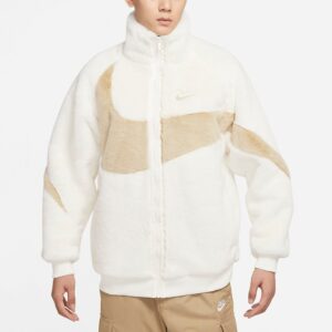 Ao Nike NSW Swoosh Fur Jacket 'White' FB7664-133
