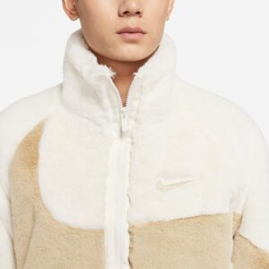 Ao Nike NSW Swoosh Fur Jacket 'White' FB7664-133