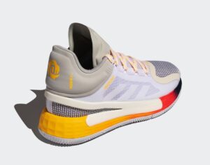 Giay Adidas D Rose 11 'White Gold Tech Indigo' FW8508