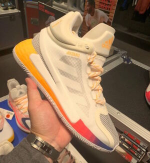 Giay Adidas D Rose 11 'White Gold Tech Indigo' FW8508