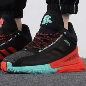 Giay Adidas D Rose 11 'Black Bright Red' FZ4407