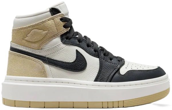 Giay Nike Air Jordan 1 Elevate High 'Beige Black Toe' DN3253-700