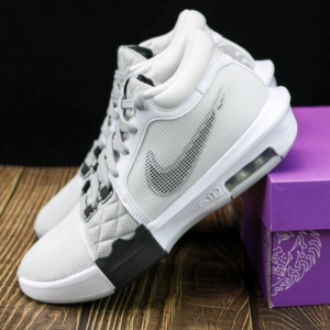 Giay Nike LeBron Witness 8 EP 'White Light Smoke Grey' FB2237-100