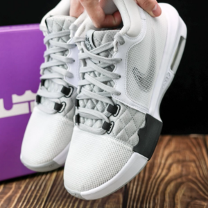 Giay Nike LeBron Witness 8 EP 'White Light Smoke Grey' FB2237-100