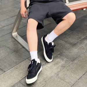 Giay Vans Knu Skool 'Dark Blue' VN0009QCBLA