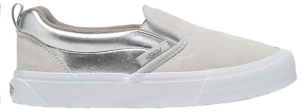 Giay Vans Knu Slip-On 'Metallic Silver' VN0009QDX1K