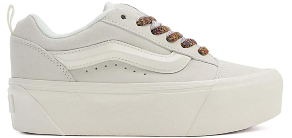 Giay Vans Knu Stack 'White Multi Color Laces' VN000CRS448