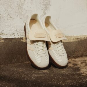 Giay Adidas x Foot Industry Gazelle Indoor 'Sand Strata' IG1896