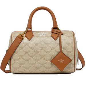 Tui MCM Ella Boston Bag in Lauretos 'Beige' MWBESEA08I9001